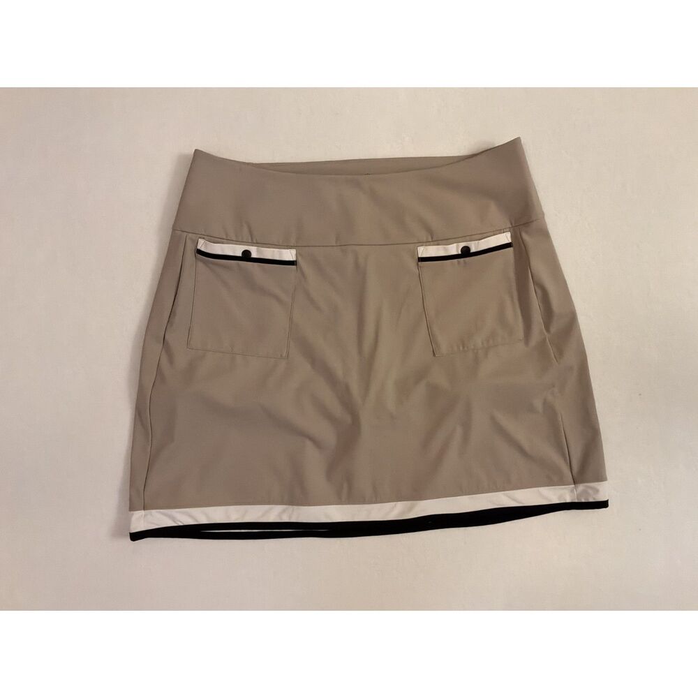 Kinona Athletic Skirt Skort Large Golf Pickleball Tennis Preppy Old Money